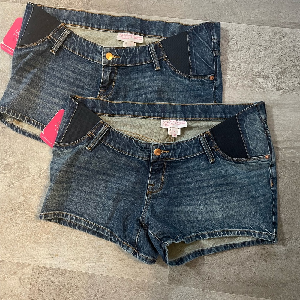 Isabel maternity shorts